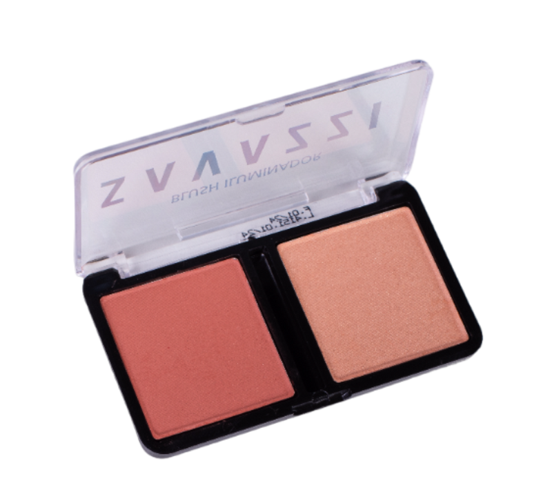 ✨ Duo Blush e Iluminador Savazzi: Realce sua Beleza Natural com Brilho e Cor! ✨