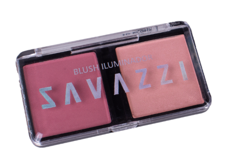 ✨ Duo Blush e Iluminador Savazzi: Realce sua Beleza Natural com Brilho e Cor! ✨