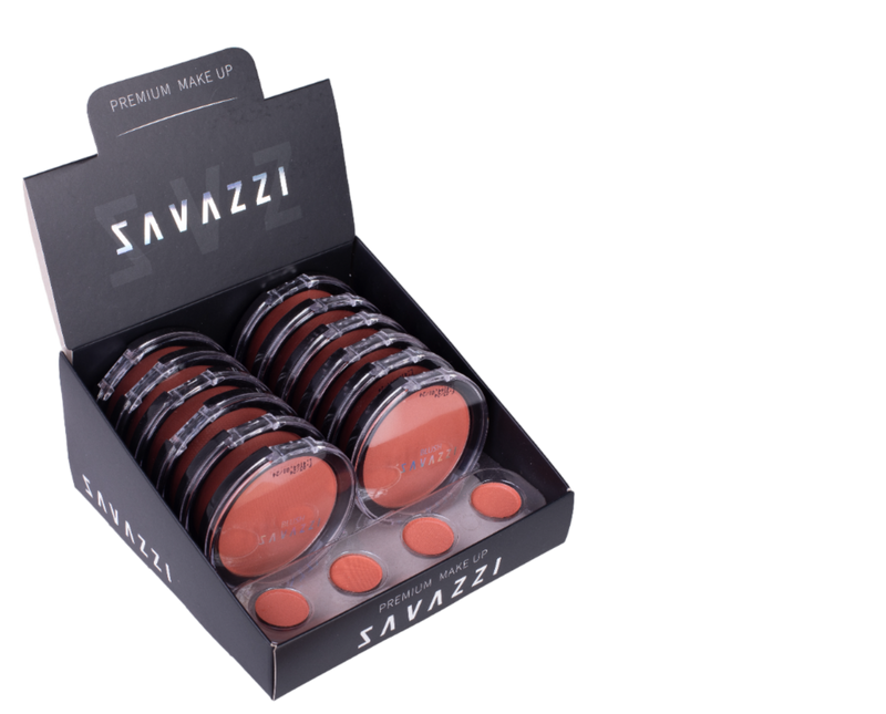 Display 12 unidades Blush Savazzi 9G – Confiança, Beleza e Qualidade em Cada Detalhe