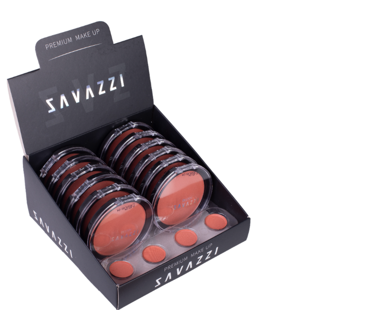 Display 12 unidades Blush Savazzi 9G – Confiança, Beleza e Qualidade em Cada Detalhe