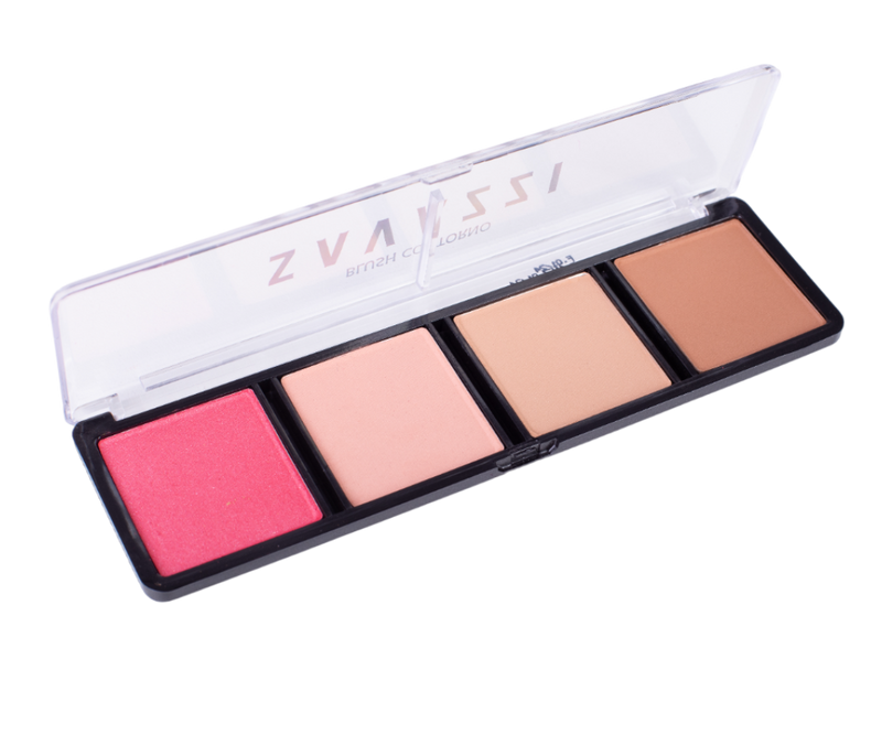 ✨ Display 12 unidades Quarteto Blush Contorno Savazzi: Versatilidade e Perfeição para sua Maquiagem! ✨
